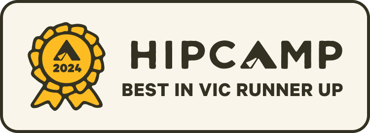 Hipcamp runner up award for 2024